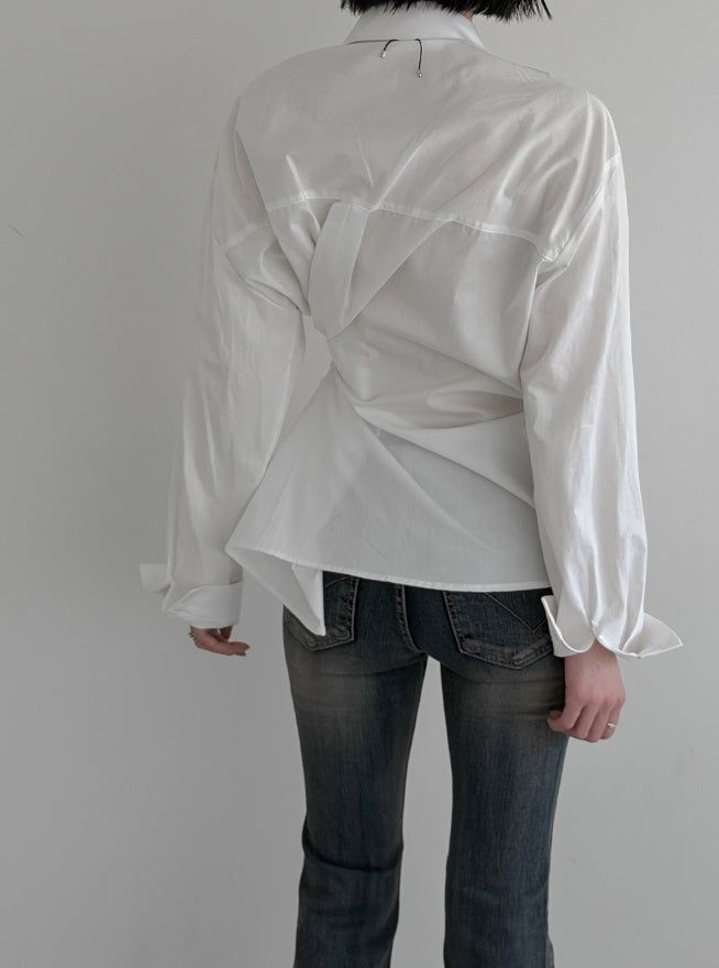 Hervo embroidered bootcut denim