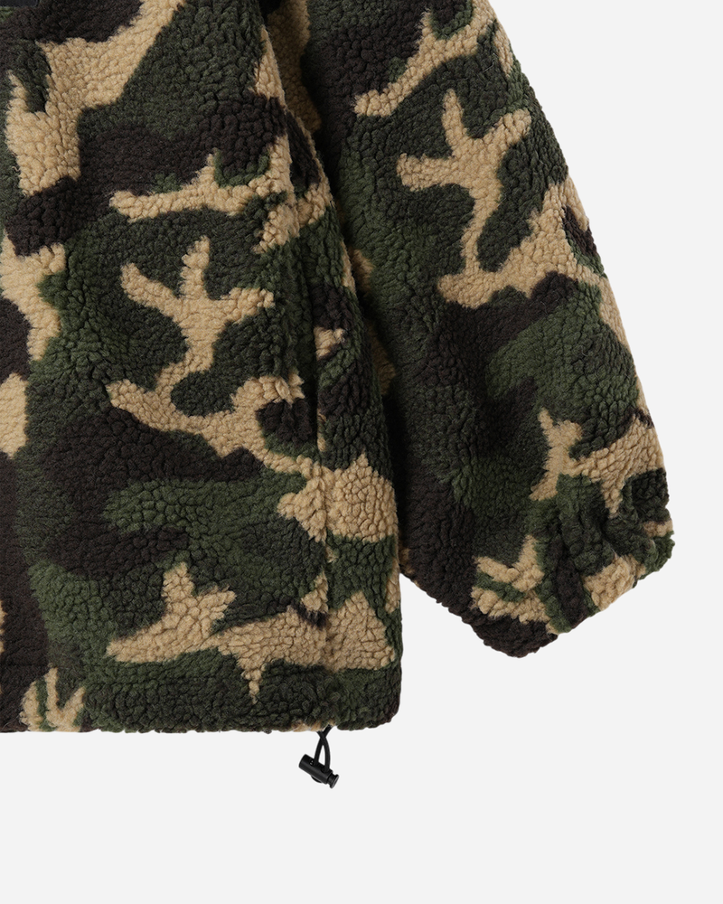 All-Day Camo Sherpa Zip-Up