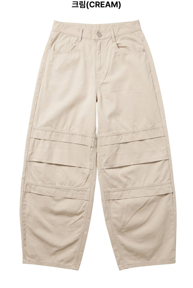 Hannah Cotton Wide Work Pants