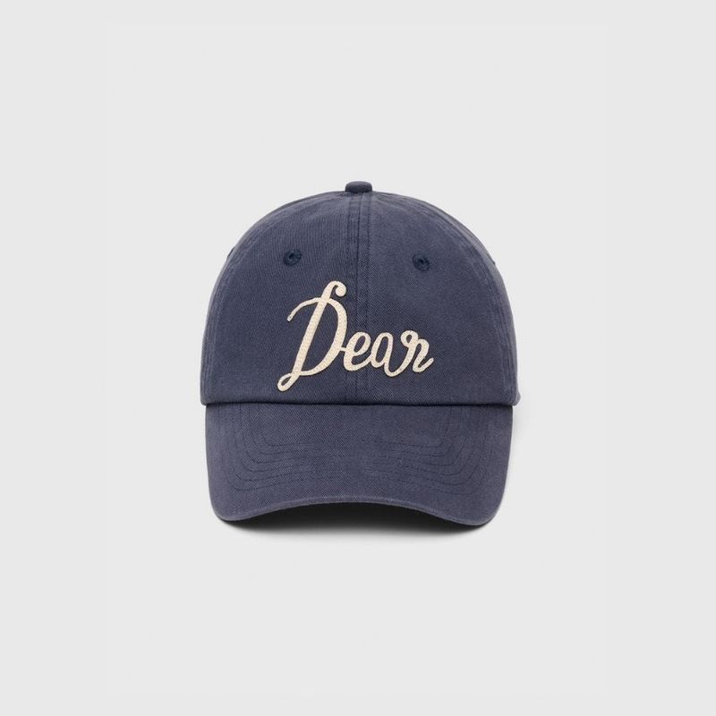 GENERAL IDEA（ジェネラルアイディア）の「UNISEX Dear Felt Wappen Ball Cap  [NAVY]（Hats）」