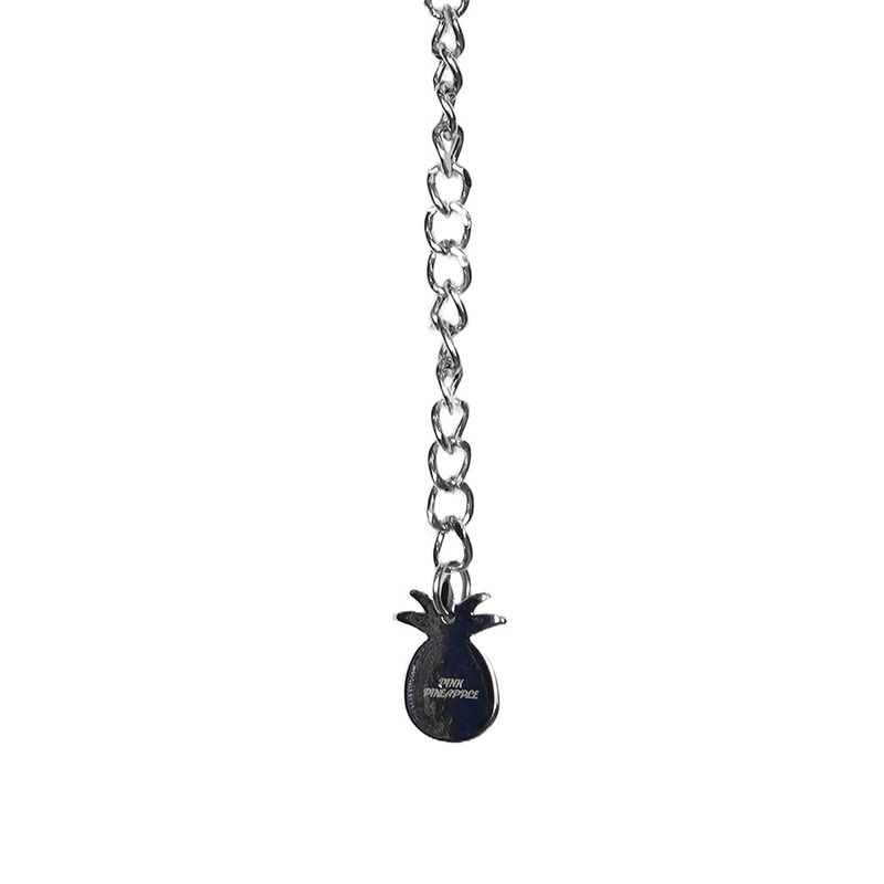 SIMPLE PEACE CHAIN BELT_SILVER