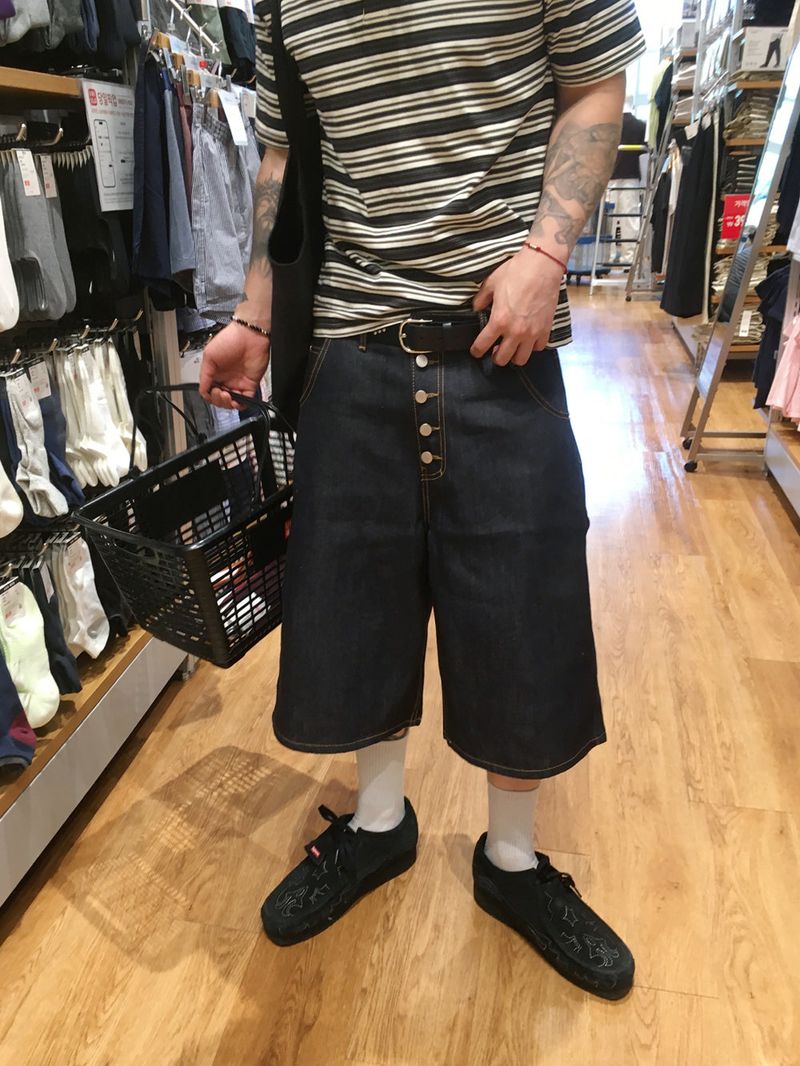 No.1753 BF non fade bermuda SHORTS