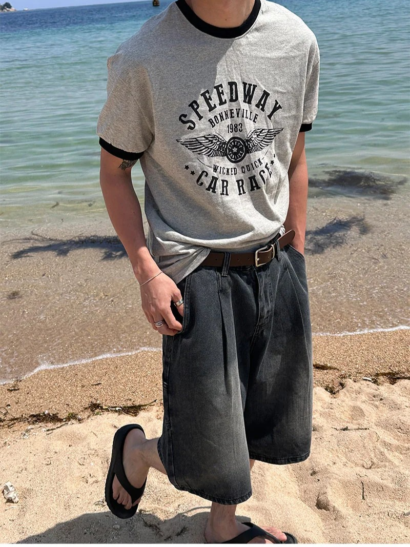[S/S] Carpender bermuda denim pants(4color)