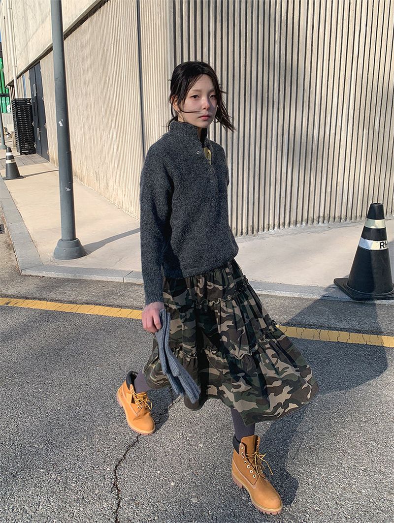 HENLEY ANORAK SWEATER (5C)
