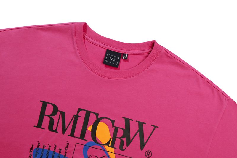 GALLERY PRINTING TEE SHIRT_PINK