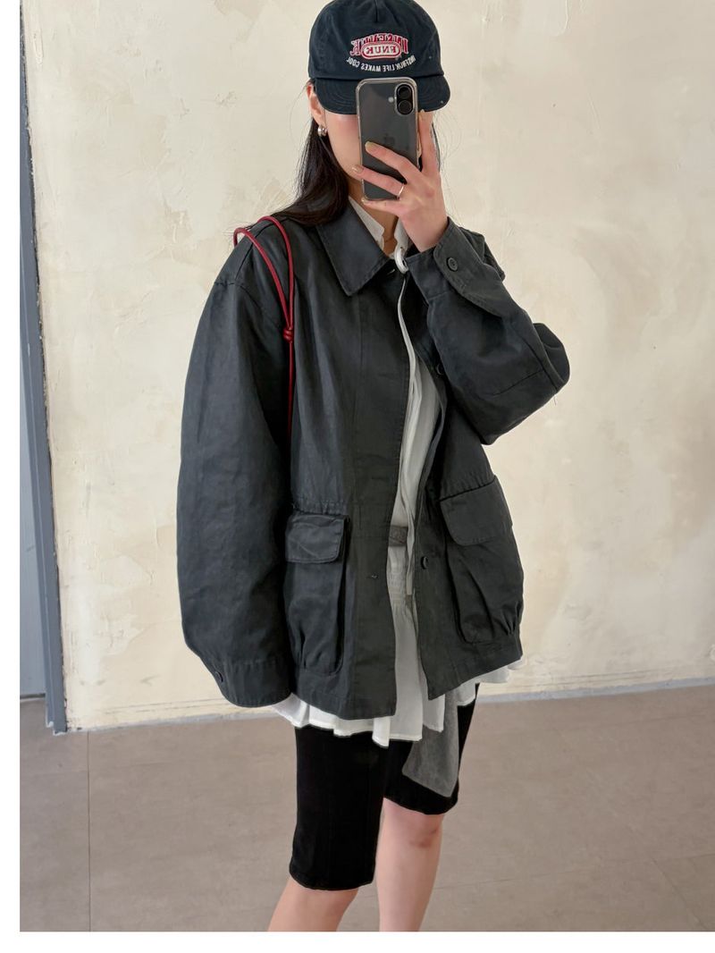 INCHANT ME（インチャントミー）の「[unisex] Vintage Work Overfit Half Jacket（Jackets/Outerwear）」