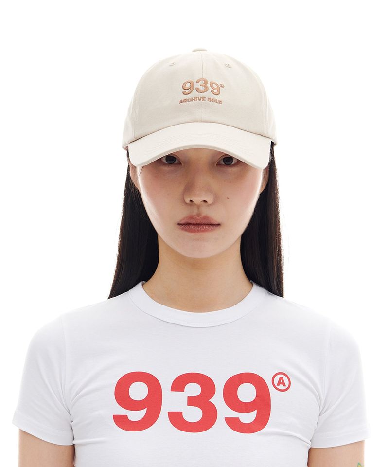 ARCHIVE BOLD（アーカイブボールド）の「939 BASIC 6-PANEL CAP (BEIGE)（Hats）」