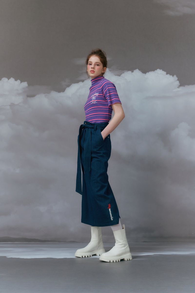 Denim skirt
