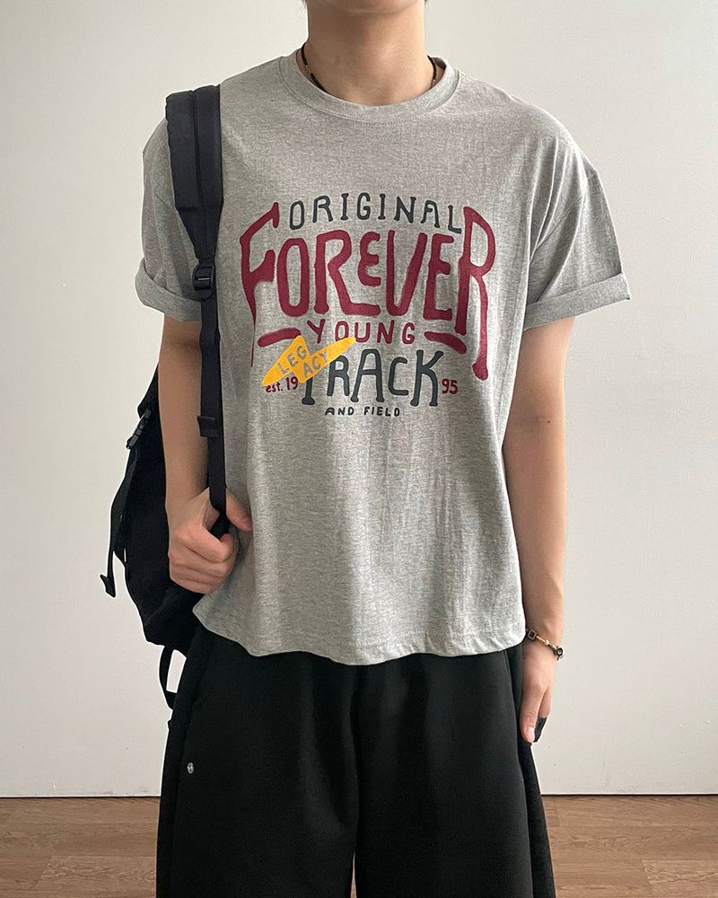 IDF（アイディーエフ）の「Ink Lettering Short Sleeve T-Shirt（Tops）」
