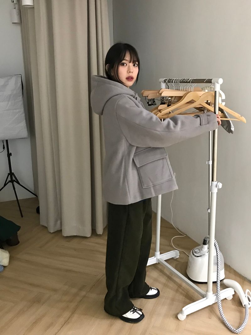 Pleasure duffle short coat