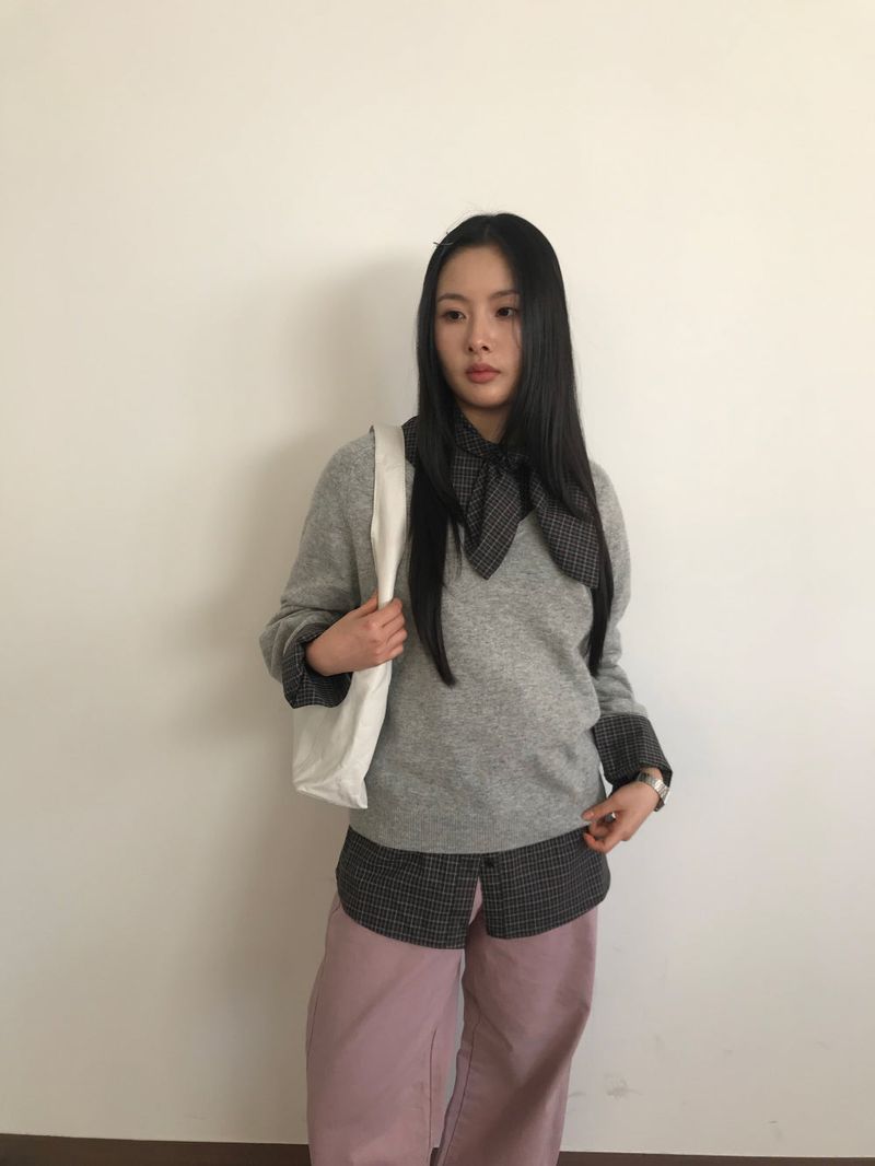 ロウキーバックルショルダーバッグ (3color)