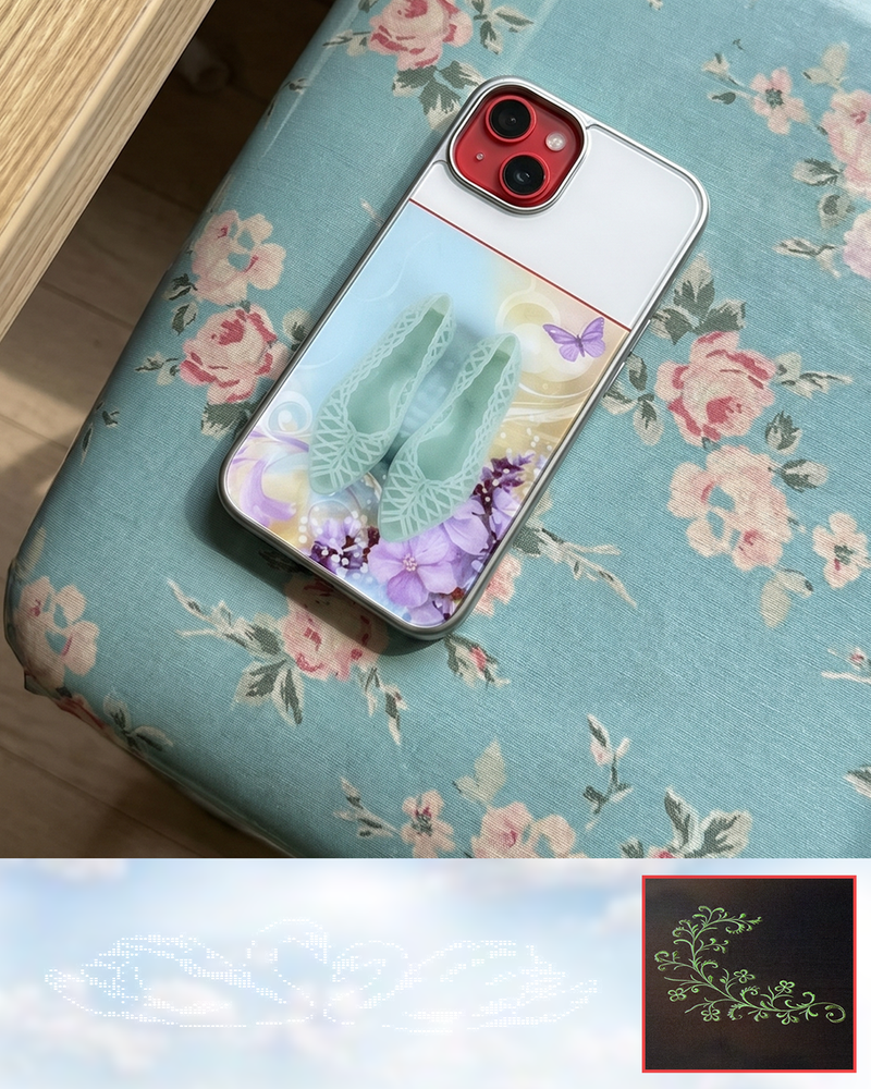 [silver glass bumper] jelly ff
