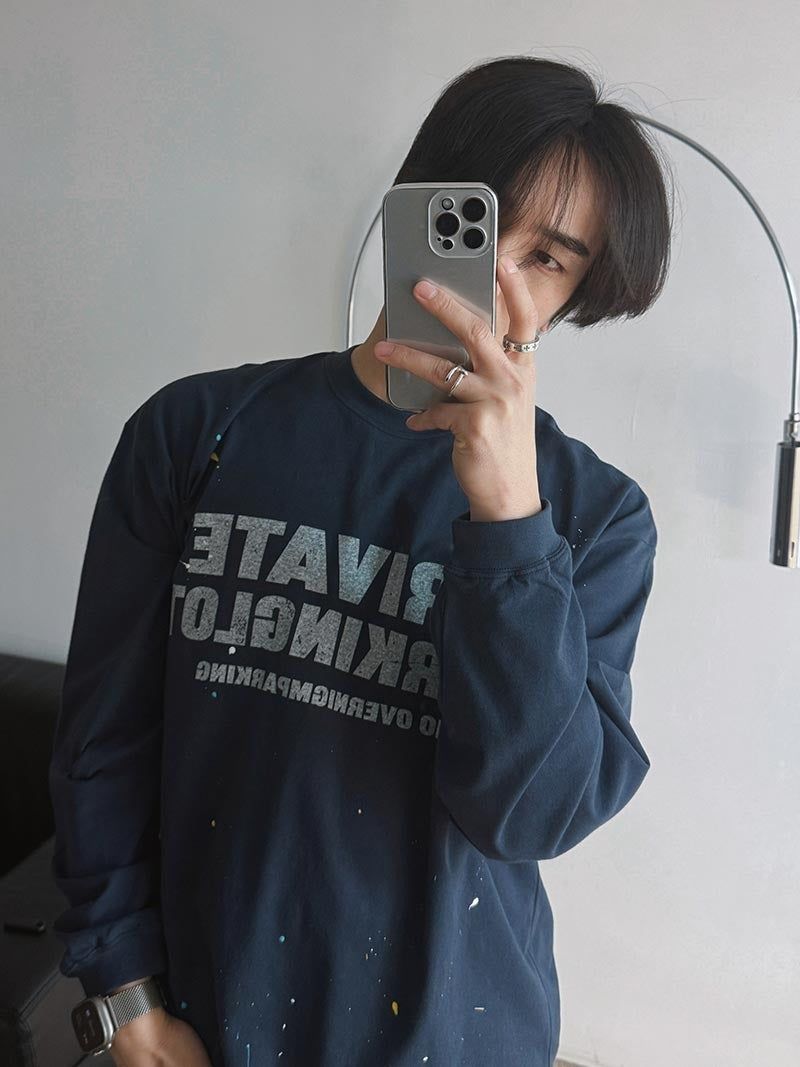 ASCLO（エジュクロ）の「[A-T0049] プライベートペイントTシャツ (2色)（Tops）」