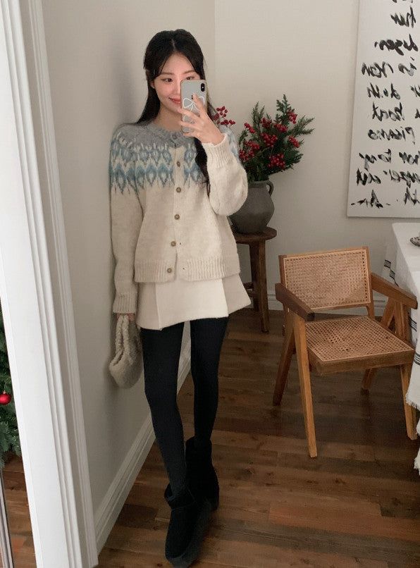 [SHOPPERMADE] Boucle Two Pintuck Mini Skirt (2color)