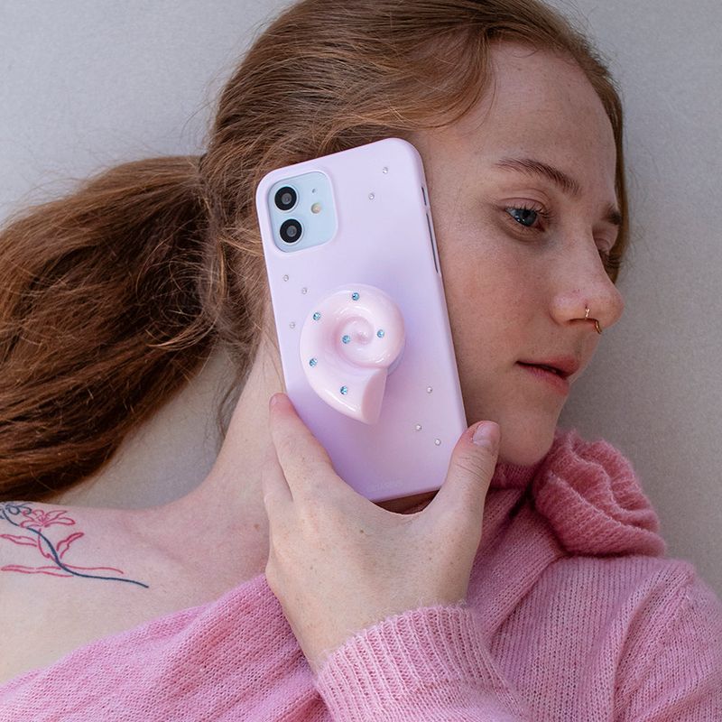 GETÁSENS（ゲタサンス）の「アンモナイトトックスタンダード ソフトピンク（スマホグッズ/小物）」