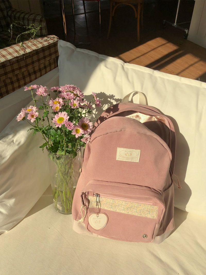 Bon voyage backpack_mauve pink