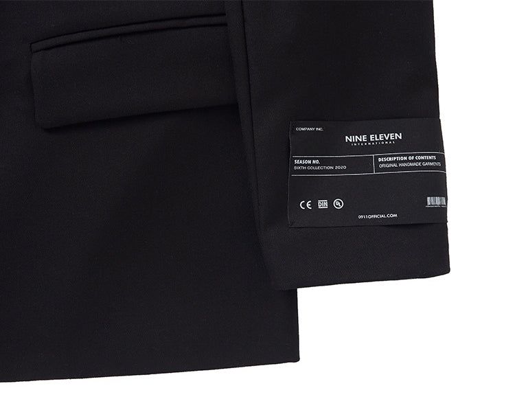 Buckle suit jacket
