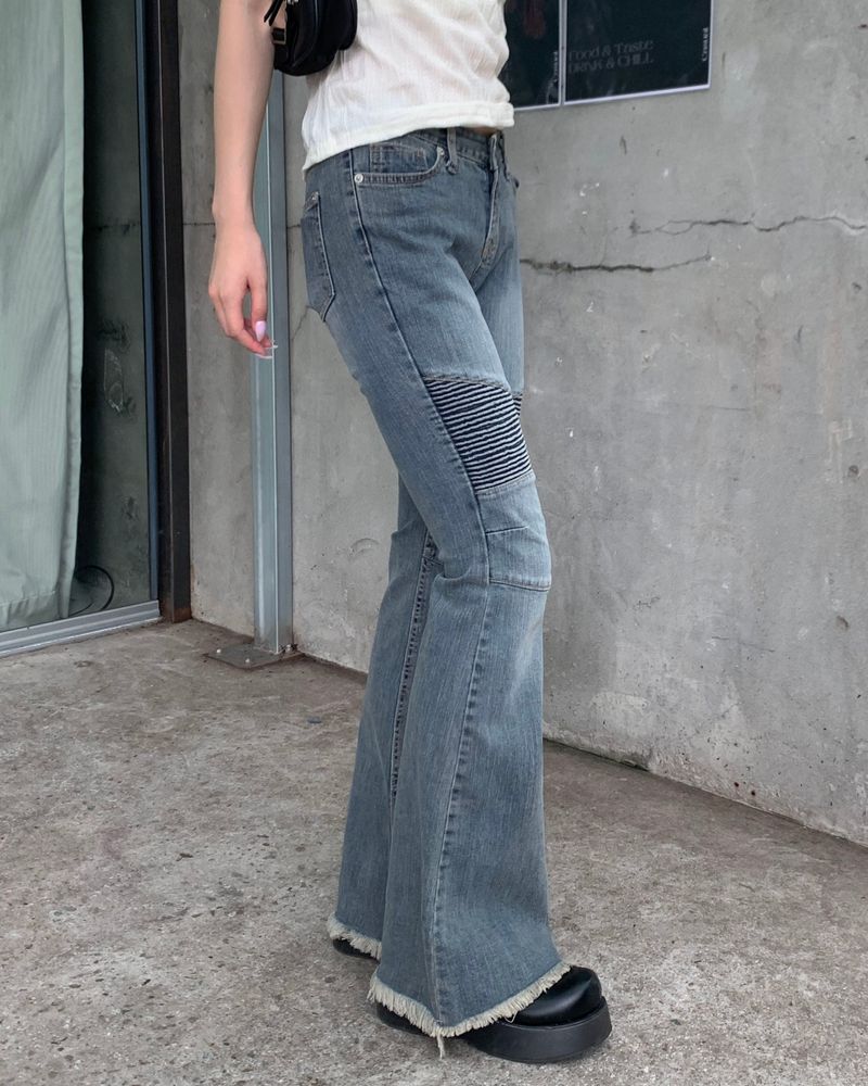 グラブブーツカットパンツ