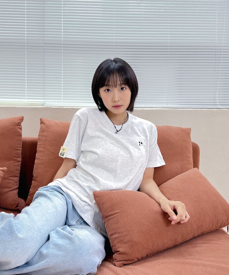 サークルトゥクローバー, ベーシックロゴ半袖Tシャツ_(アッシュグレー)