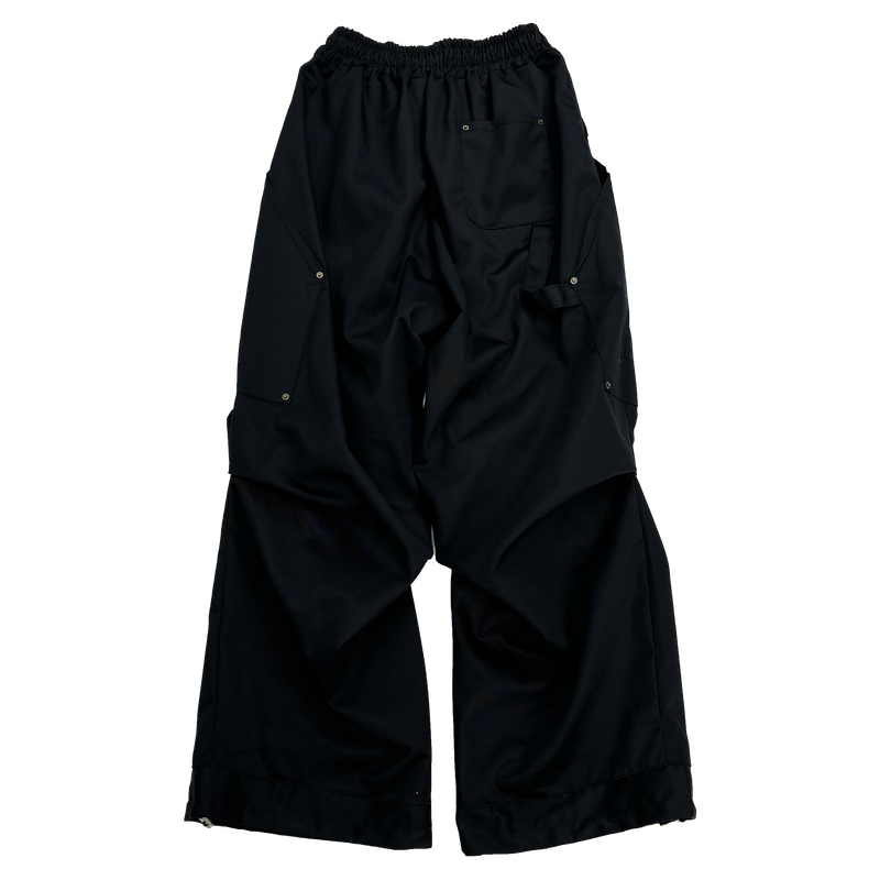 hammer cotton pintuck pants