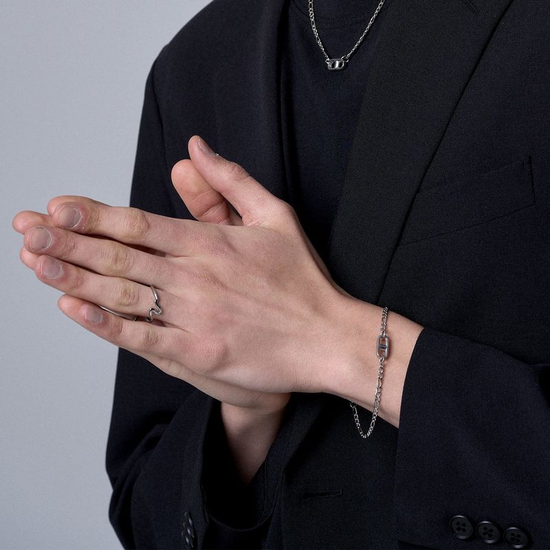 CURVE WAVES RING