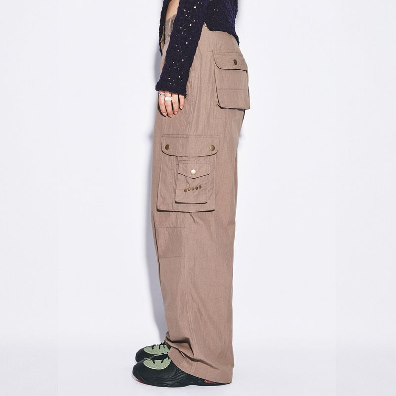 GYEOL（ギョル）の「アイレットカーゴパンツ[brown]（パンツ）」