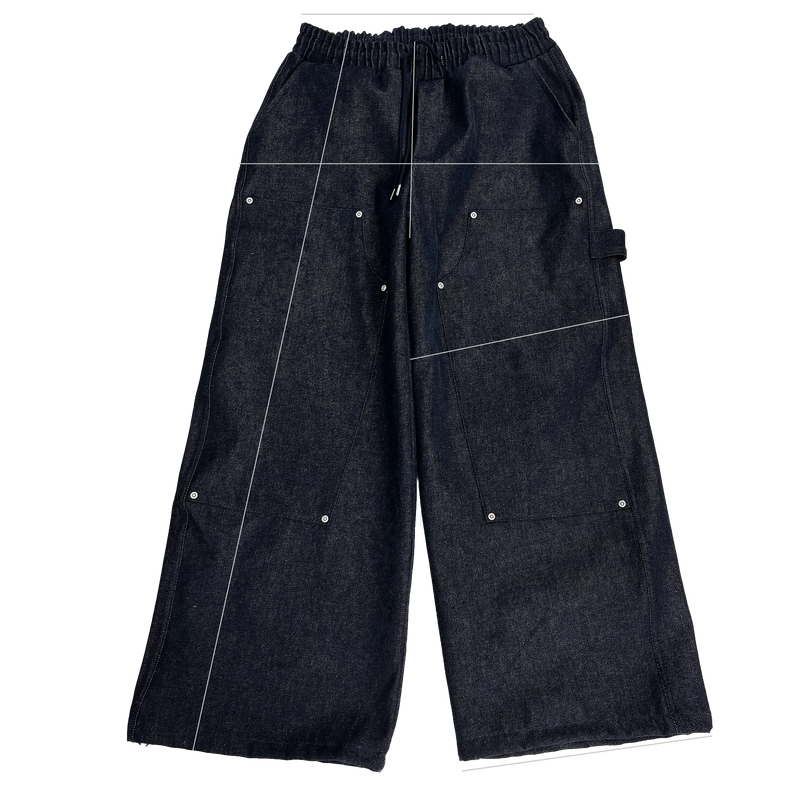code denim big work pants