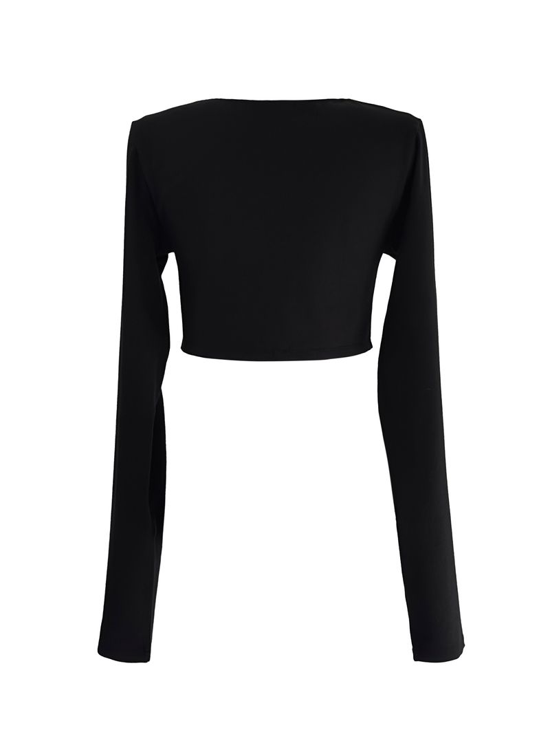 minimal seal cropped bolero