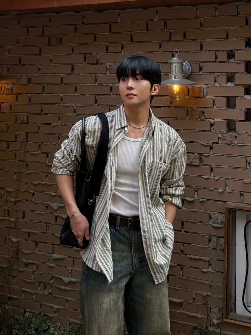 Settle stripe shirt