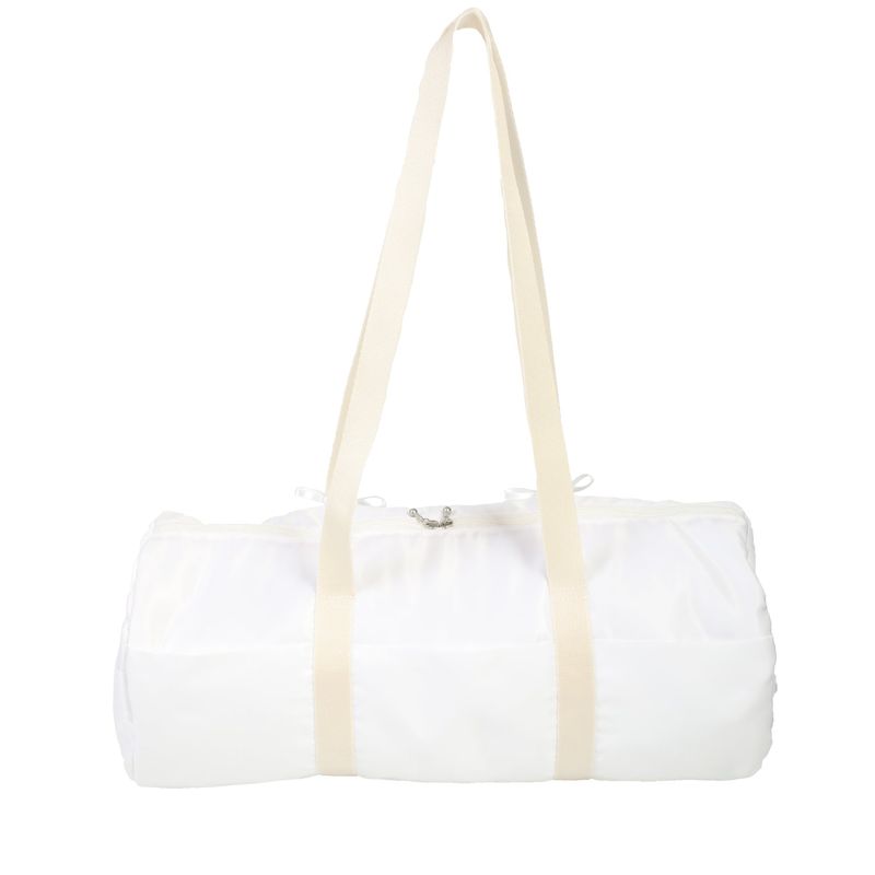 Glow duffle bag_white