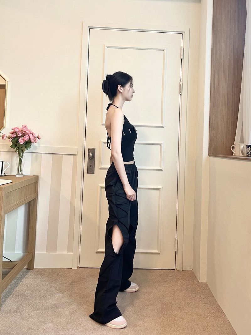 983. Hole strap long wide pt (2color)