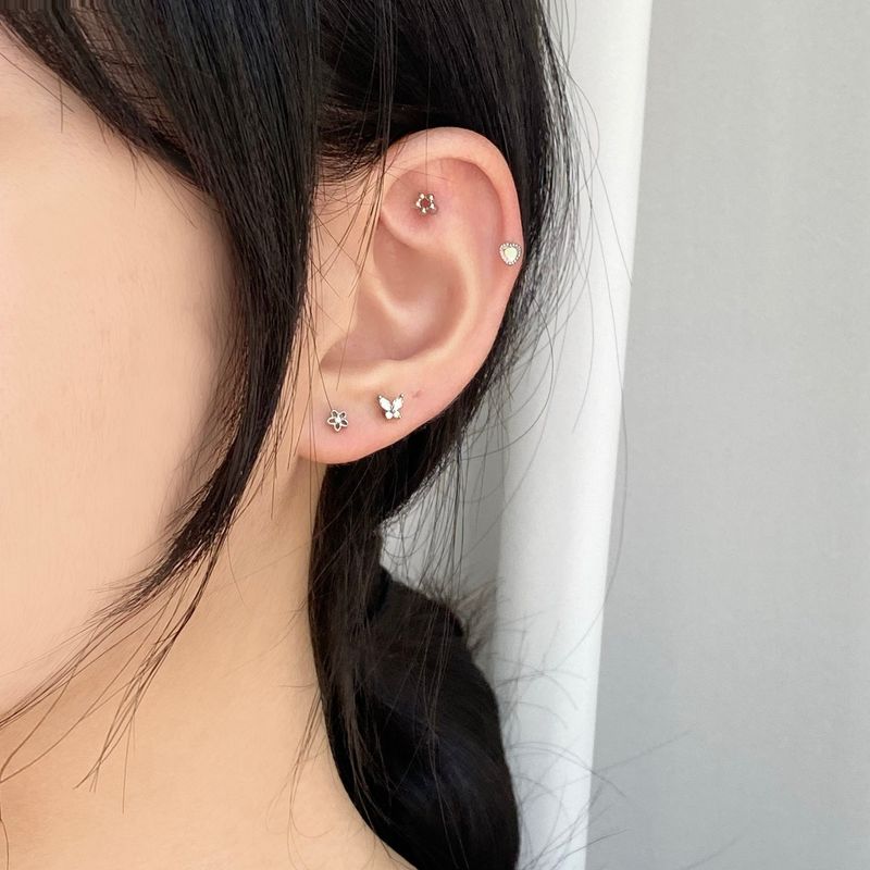 [4 set] mini garden piercing set