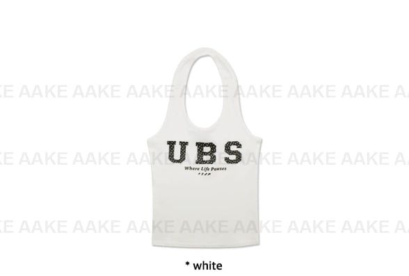UBS DOT HALTER TOP