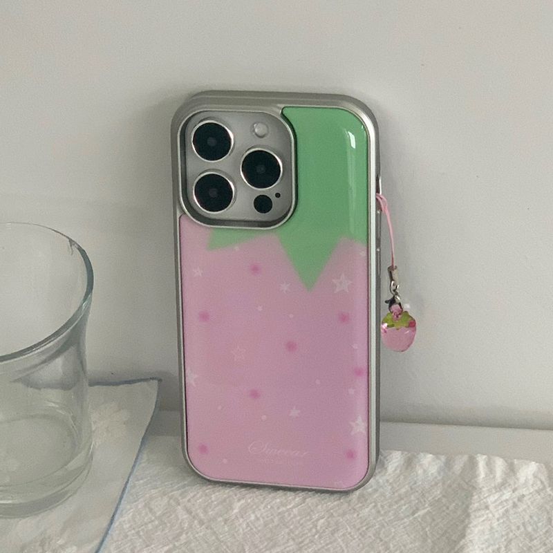 SWEEAR(スウィア)の「STAR STRAWBERRY SILVER EPOXY CASE (CASE ONLY)(Smartphone Accessories)」