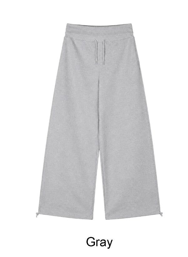 Aran Fold Waist Wide Pants