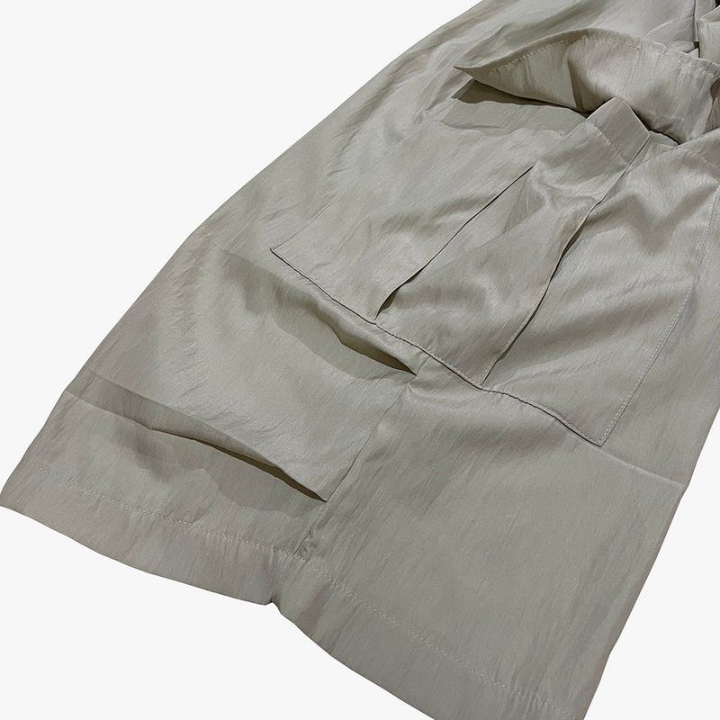 street shape capri shorts_beige