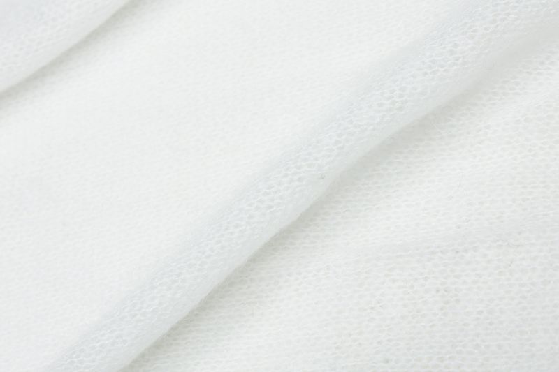 Shirring warmer bolero (white)