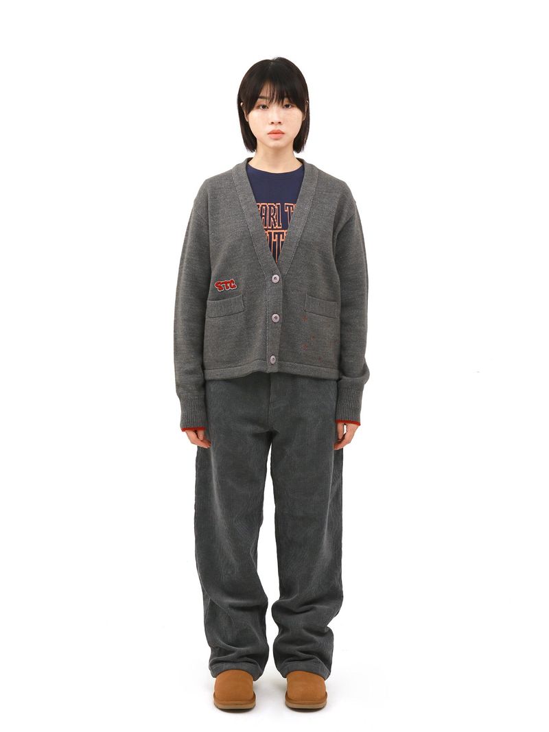S.T.C. CITY CODUROY PANTS (BLACK)