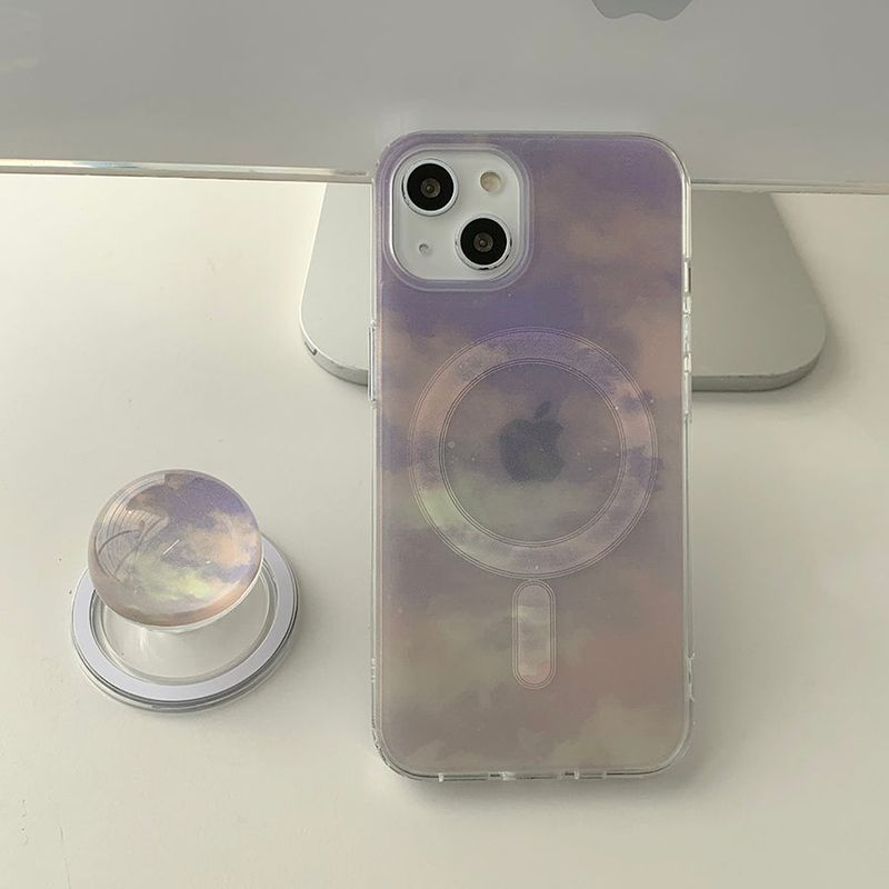 withsome（ウィズサム）の「Sunset - Pinkish Magsafe Phone Case Bead Tok Set（Smartphone Accessories）」