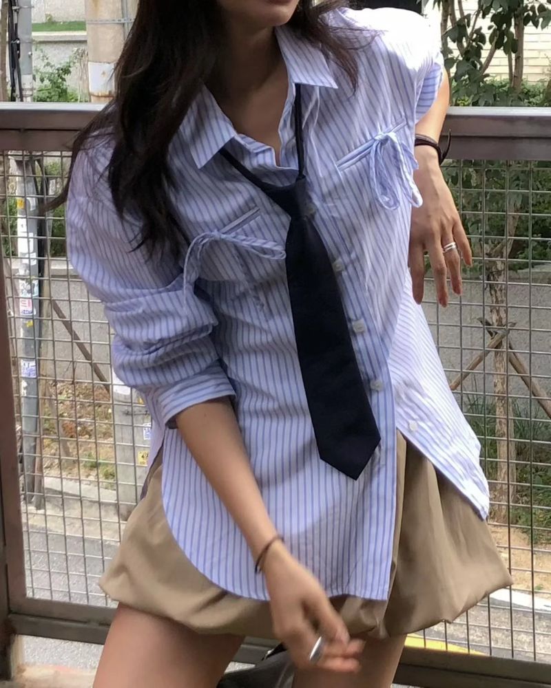 Glam Shirt Stripes - 3 colours