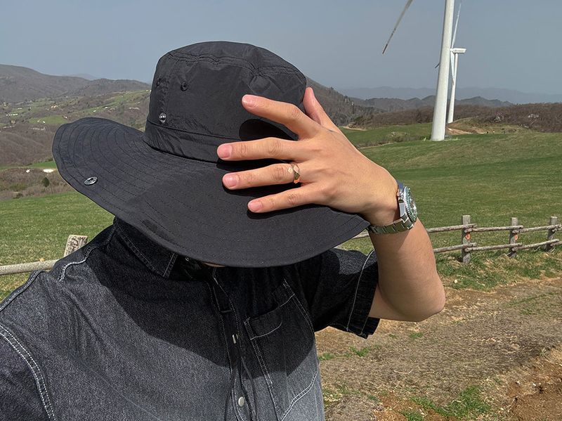 ASCLO Snap Button Bucket Hat (5color)