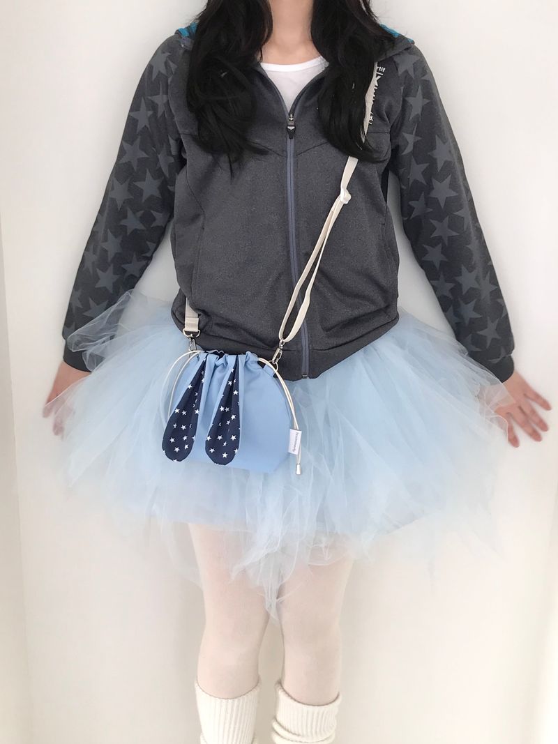 Bunny bag - Blue star