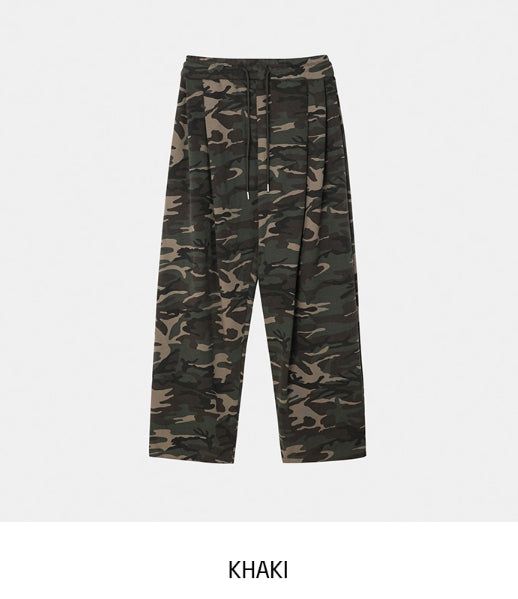 Ber 4-pin tuck camo balloon training pants
