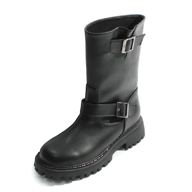Natalie Two Belted Boots_B1542