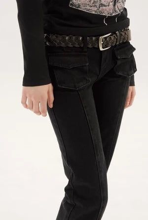 Alma black jeans