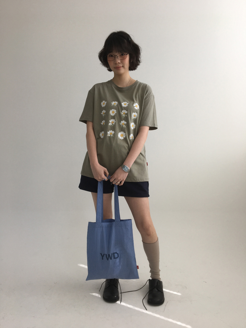 YWD FLOWER T-SHIRTS (3color)