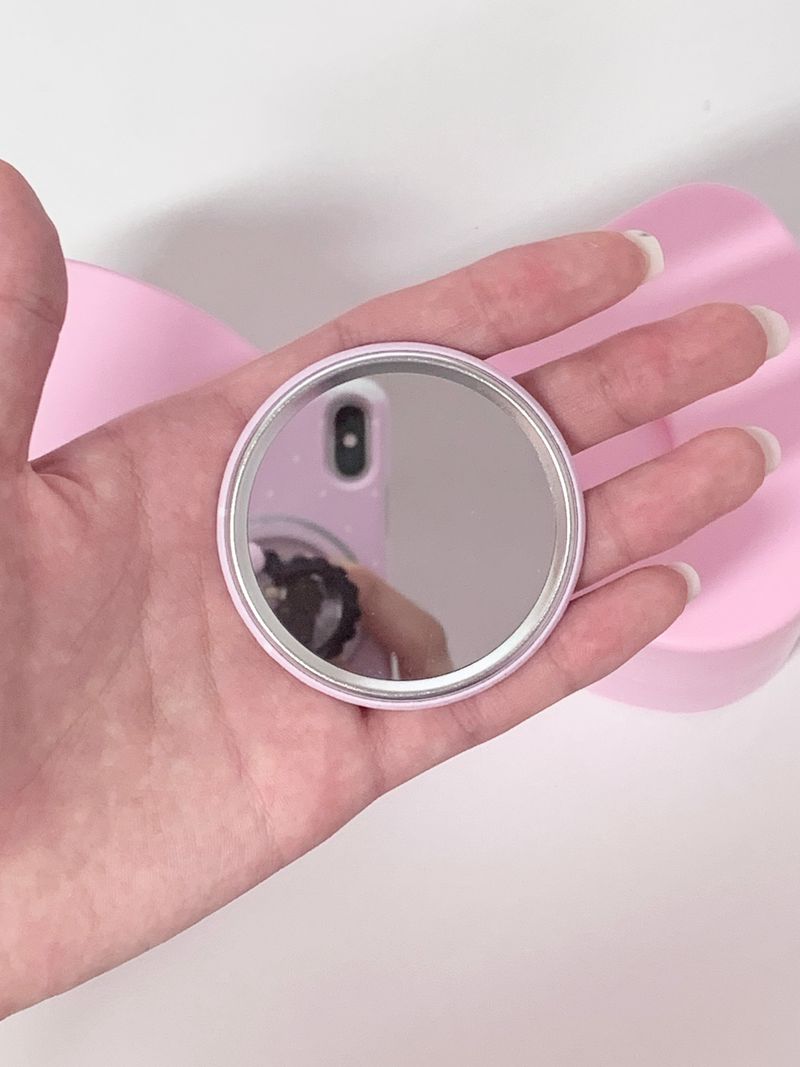 princess polka dot mirror