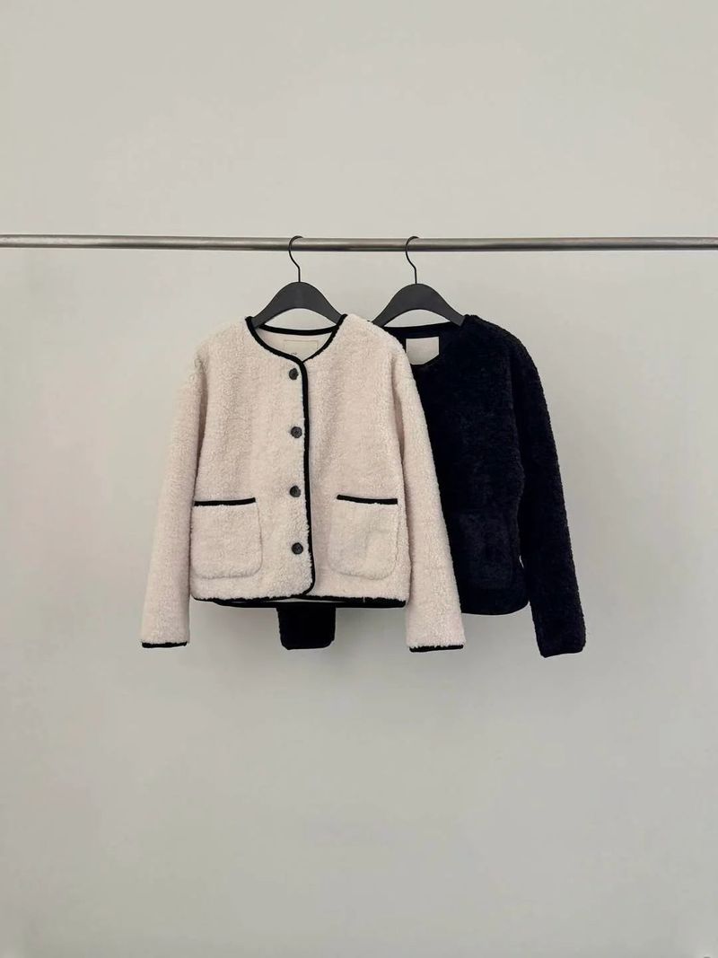 Bear Bear Fluffy Jacket - 2 colours