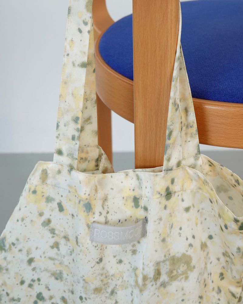 Water color tote bag_lemon