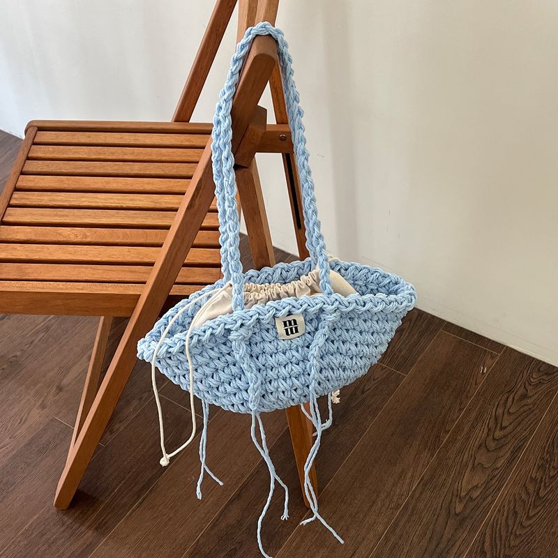 baguette bag (baby blue)